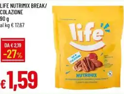 IperFamila Life nutrimix break/ colazione offerta