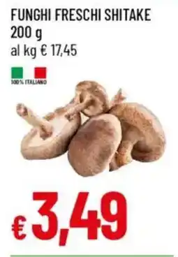 IperFamila Funghi freschi shitake offerta