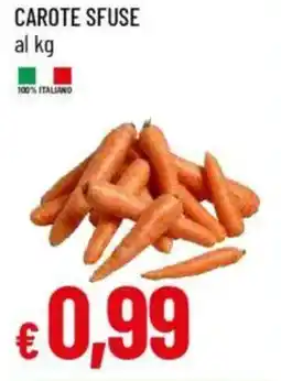 IperFamila Carote sfuse offerta
