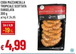 IperFamila Coda mazzancolla tropicale scottata surgelata offerta