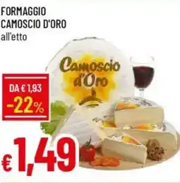 IperFamila Formaggio camoscio d'oro offerta