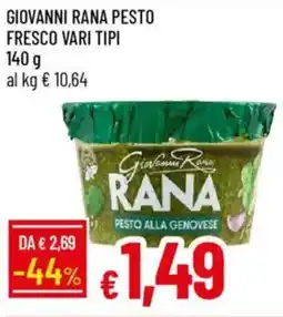 IperFamila Giovanni rana pesto fresco vari tipi offerta