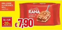 IperFamila Rana lasagne alla bolognese offerta