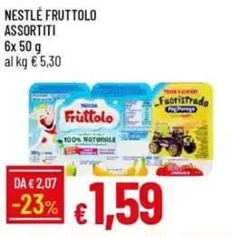 IperFamila Nestlé fruttolo assortiti offerta