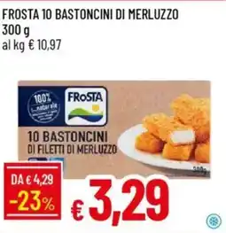 IperFamila Frosta 10 bastoncini di merluzzo offerta
