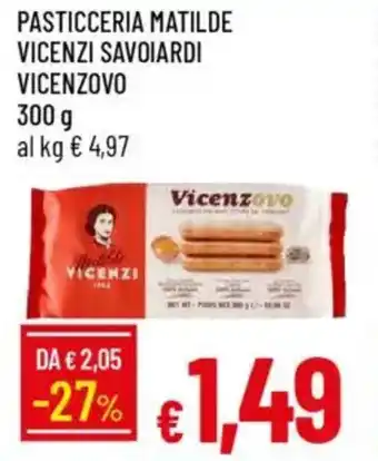 IperFamila Pasticceria matilde vicenzi savoiardi vicenzovo offerta
