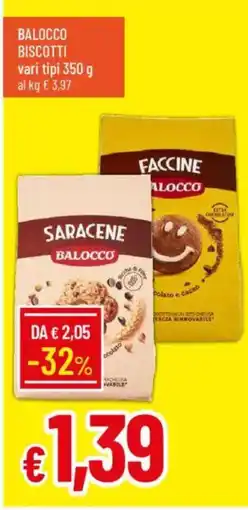 IperFamila Balocco biscotti vari tipi offerta