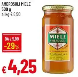 IperFamila Ambrosoli miele offerta