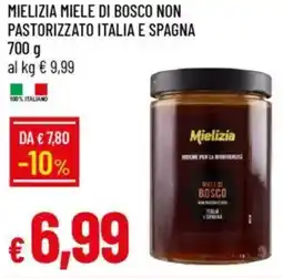 IperFamila Mielizia miele di bosco non pastorizzato italia e spagna offerta