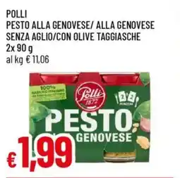 IperFamila Polli pesto alla genovese offerta