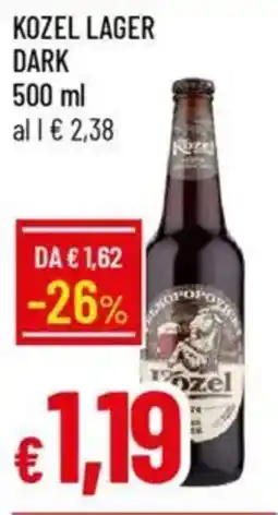 IperFamila Kozel lager dark offerta