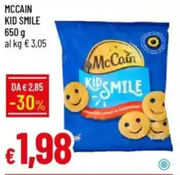 IperFamila Mccain kid smile offerta