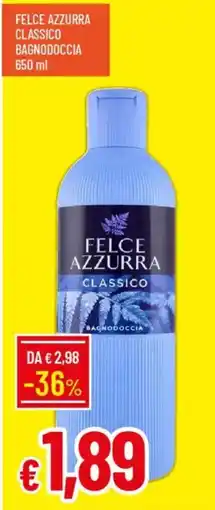 IperFamila Felce azzurra classico bagnodoccia offerta