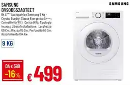 IperFamila SAMSUNG DV90DG52AOTEET 9k A Asciugatrice offerta