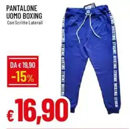 IperFamila Pantalone uomo boxing offerta
