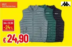 IperFamila Gilet KAPPA offerta