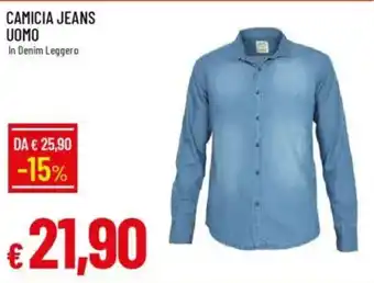 IperFamila Camicia jeans uomo offerta