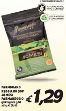 Coal Parmigiano reggiano dop 40 mesi parmareccio offerta