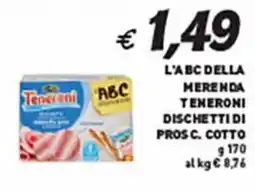 Coal L'abc della merenda teneroni dischetti di pros c. cotto offerta