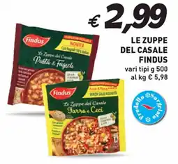 Coal Le zuppe del casale FINDUS offerta