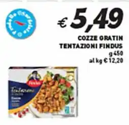 Coal Cozze oratin tentazioni FINDUS offerta