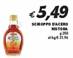 Coal Sciroppo d'acero RISTORA offerta