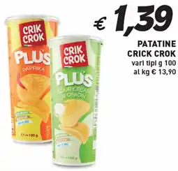 Coal Patatine CRICK CROK offerta