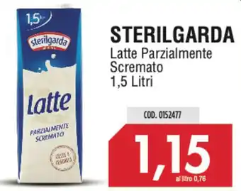 Carico Cash & Carry STERILGARDA Latte Parzialmente Scremato offerta