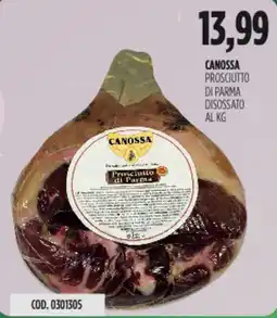 Carico Cash & Carry Canossa prosciutto di parma disossato offerta