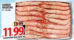 Il Genio Supermercato Gamberi argentina offerta