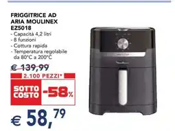 Esselunga FRIGGITRICE AD ARIA MOULINEX EZ5018 offerta