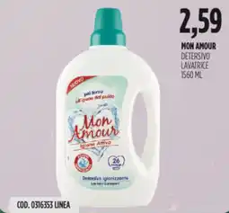 Carico Cash & Carry Mon amour detersivo lavatrice offerta