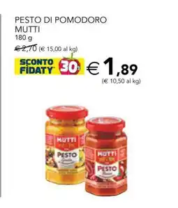 Esselunga PESTO DI POMODORO MUTTI offerta