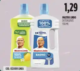 Carico Cash & Carry Mastro lindo detergente offerta