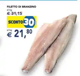 Esselunga Filetto di branzino offerta
