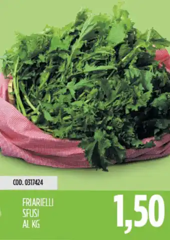 Carico Cash & Carry Friarielli sfusi offerta