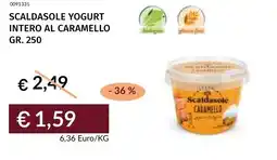 Prezzemolo e Vitale Scaldasole yogurt intero al caramello offerta