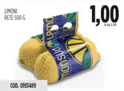 Carico Cash & Carry Limoni rete offerta