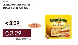 Prezzemolo e Vitale Leerdammer special toast fette offerta