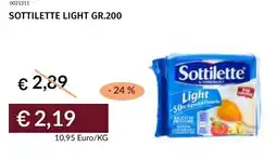 Prezzemolo e Vitale Sottilette light offerta