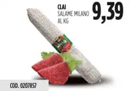Carico Cash & Carry Clai salame milano offerta