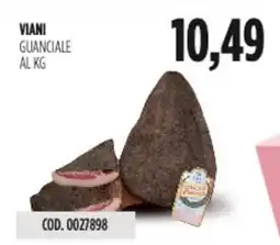 Carico Cash & Carry Viani guanciale al kg offerta