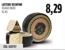 Carico Cash & Carry Latterie vicentine asiago nero al kg offerta