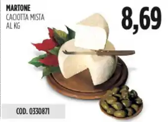 Carico Cash & Carry Martone caciotta mista offerta