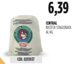 Carico Cash & Carry Central ricotta stagionata offerta