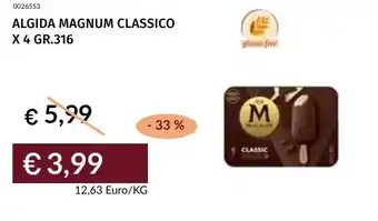 Prezzemolo e Vitale Algida magnum classico offerta