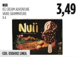 Carico Cash & Carry Nuii ice cream adventure varie grammature x4 offerta