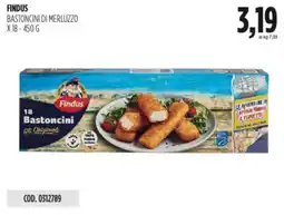 Carico Cash & Carry Findus bastoncini di merluzzo x 18 offerta
