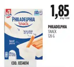 Carico Cash & Carry Philadelphia snack offerta