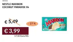 Prezzemolo e Vitale Nestle maxibon coconut paradise x4 offerta